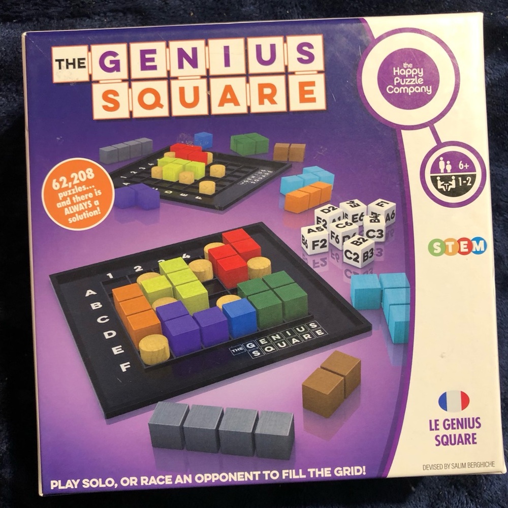 The Genius Square Kids Puzzle Game